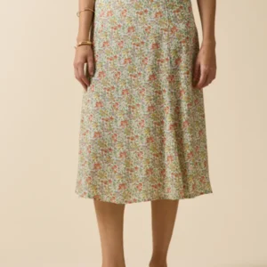 Halblanger Damenrock aus Liberty-Stoff - Limited Collection