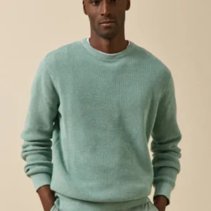 Herrenpullover mit rundem Halsausschnitt