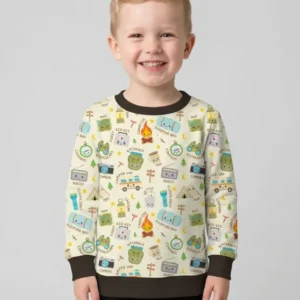 Little Camp Adventure Family Matching Crewneck Sweatshirt
