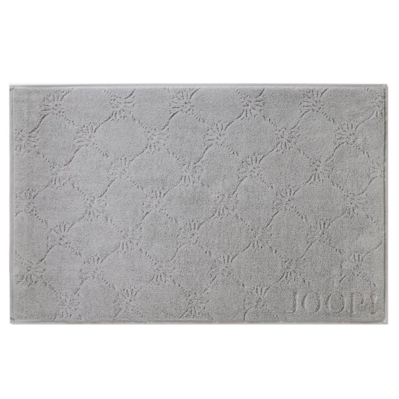 Badteppich 50 x 80 cm Uni Cornflower Platin