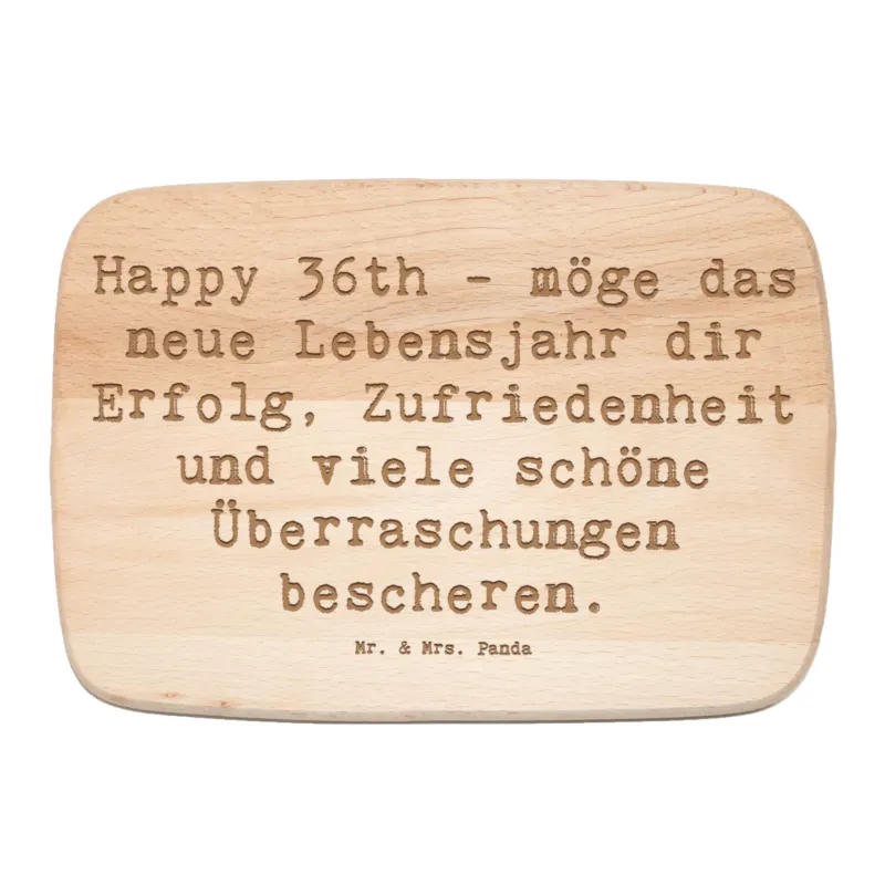 Frühstücksbrett Spruch 36. Geburtstag Segen|p:1730908|h:a7938d0b9545635c193047268ef50b3a