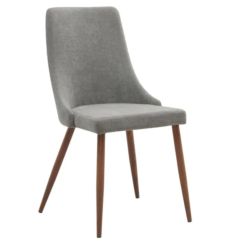 Cora Fabric Dining Chair, Set of 2 GREY