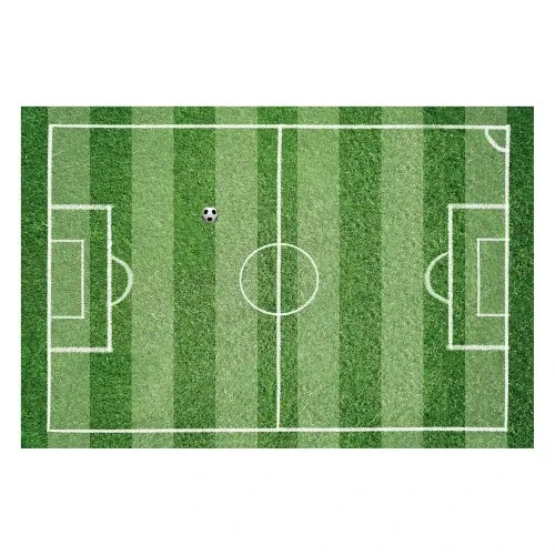 Vinyl Teppich MATTEO Fußballfeld, rechteckig, Höhe: 2.2 mm