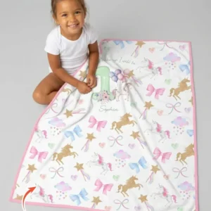 Custom Name When I Wake Up I Will Be Birthday Bamboo Blanket