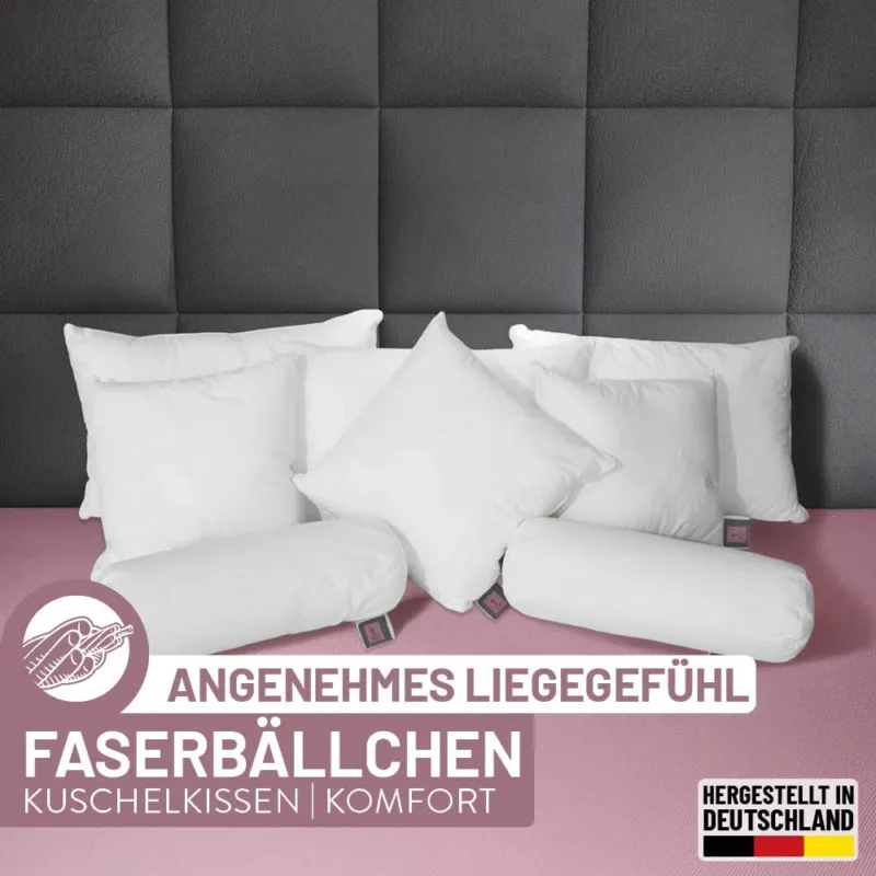 Faserkissen Kleinkissen Rollo, 100 % Polyester