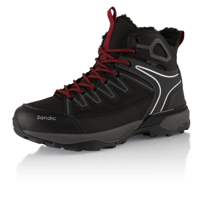 Winterstiefel Warm Gefütterte Softshell Wanderschuhe