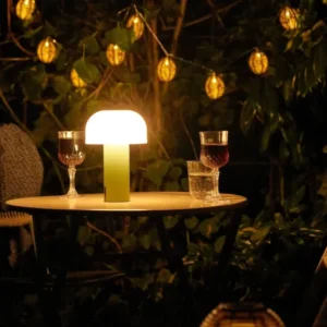 Garten-Tischlampe „Keldenor“ – wetterfest für Balkon & Outdoor-Bereich