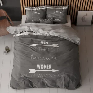 Bettwäsche Set Bettbezug und Kissen - Women Always Right