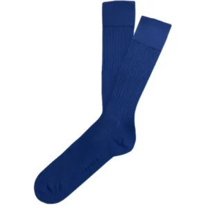 Chaussettes en fil d'écosse coton nocturne homme 1