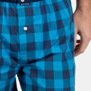 Caleçon avec suspensoir Homme n°1133 Bleu et Marine 2