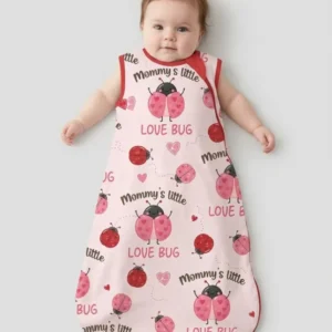 Personalized Grandma's Little Love Bug Bamboo Sleep Bag