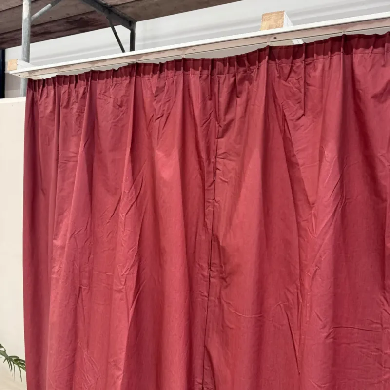 Gardine Altrot 100x230 Verdunkler Vorhang Gebraucht