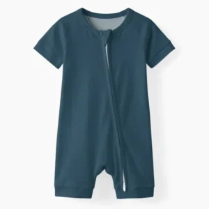 Atlantis Bamboo Shorty Zippered Romper