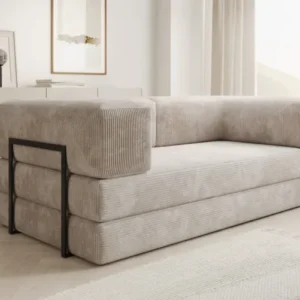 OUTLET - Designer Sofa Lazy 3 Sitzer in Cord