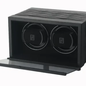 Paul Design - Uhrenbeweger Gentlemen 2D-Paul Design-Schwarz Kunstleder-TOJU Interior -20047