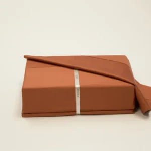 Athena Easy Care Duvet Cover Set 60% cotton with 40% polyester RUST