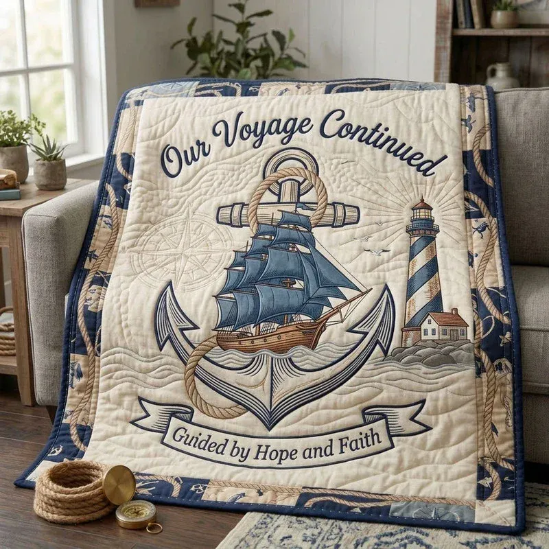 Shelter Bay Journal Bamboo Quilt Blanket