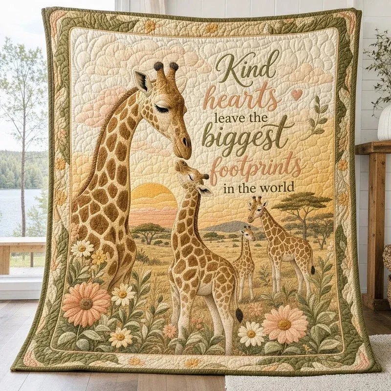 Silent Guardian Bamboo Quilt Blanket