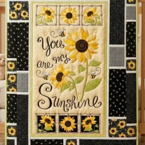 Sunshine You Bamboo Quilt Blanket