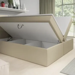 Boxspringbett Carito mit USB und Stauraum - Luxusbetten24