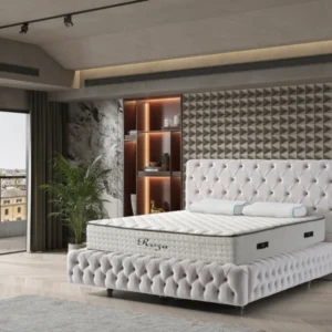 Design CHESTER Bett, Boxspringbett inkl Matratze