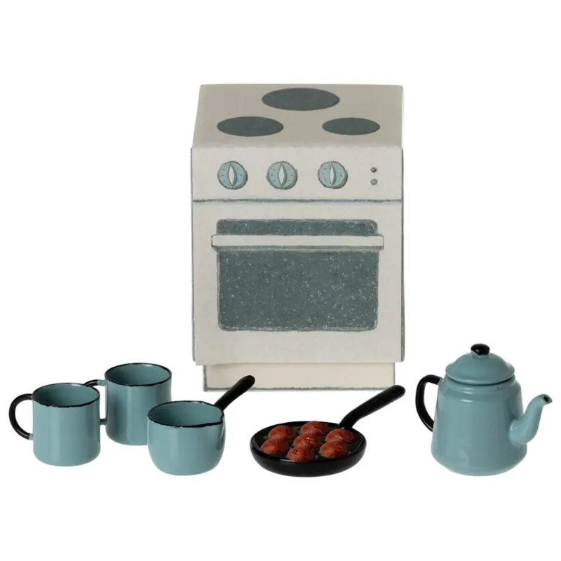 MAILEG - Dinette - Les Favoris De Madame Blue, Pour Souris Maileg