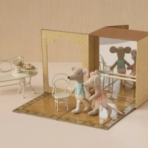 MAILEG - Studio De Danse Maileg Avec Petite Sœur Et Petit Frère Souris