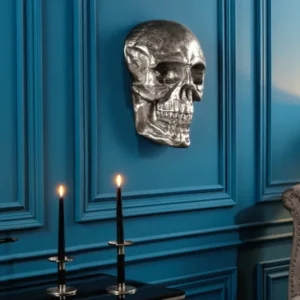 Exklusive Wandskulptur SKULL XXL 40cm Deko Totenkopf
