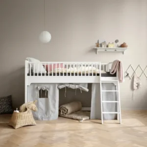 OLIVER FURNITURE - Lit Mezzanine Mi - haut Seaside Classic