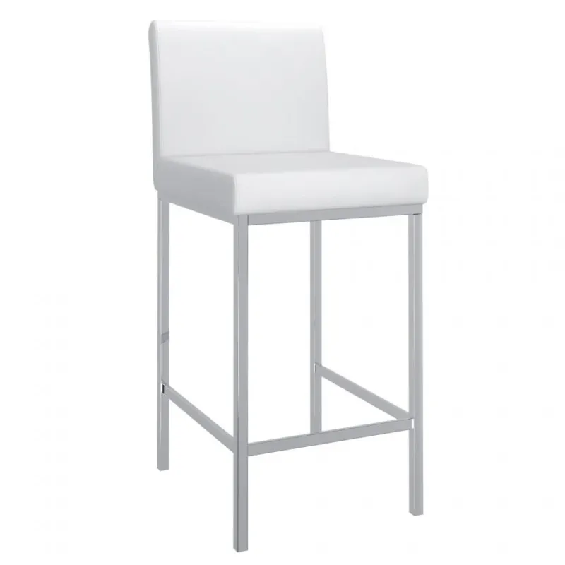 Porto 26" Counter Stool, Set of 2 WHITE