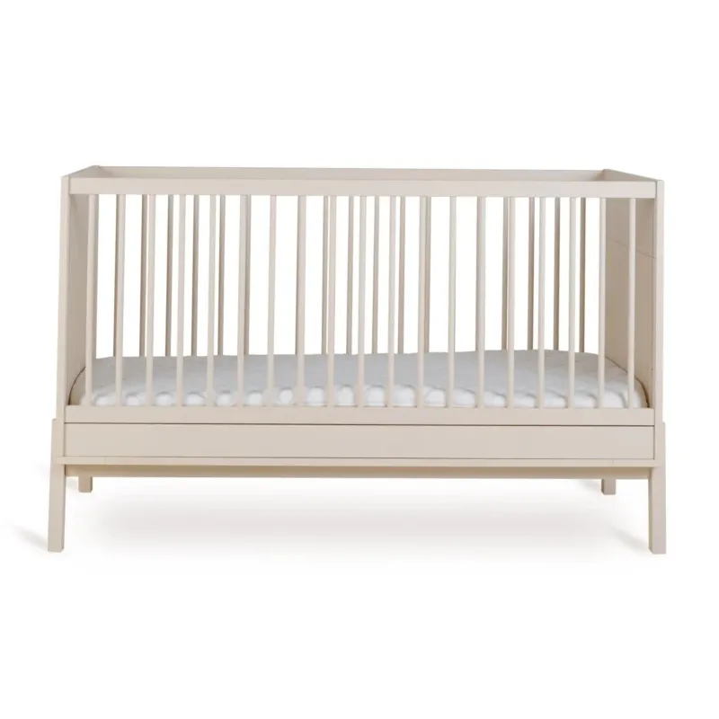 QUAX - Lit Bébé Évolutif ASHI 140 x 70 cm - Argile