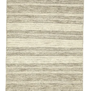 Nordique Handmade Wool Area Rug - Reversible Natural Sand - Made in India NOR-301B-SAND
