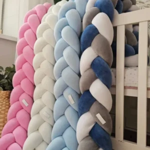 Braided crib bumper 15 cm - KariStudio