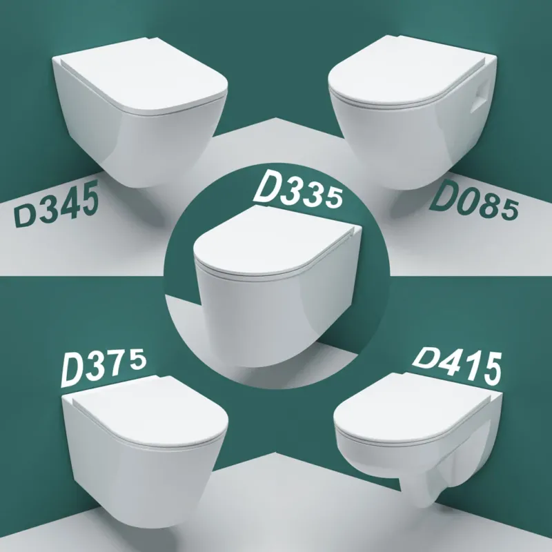 Badezimmer Toilettenschüsseln WC-Becken WC Toilette WeiB